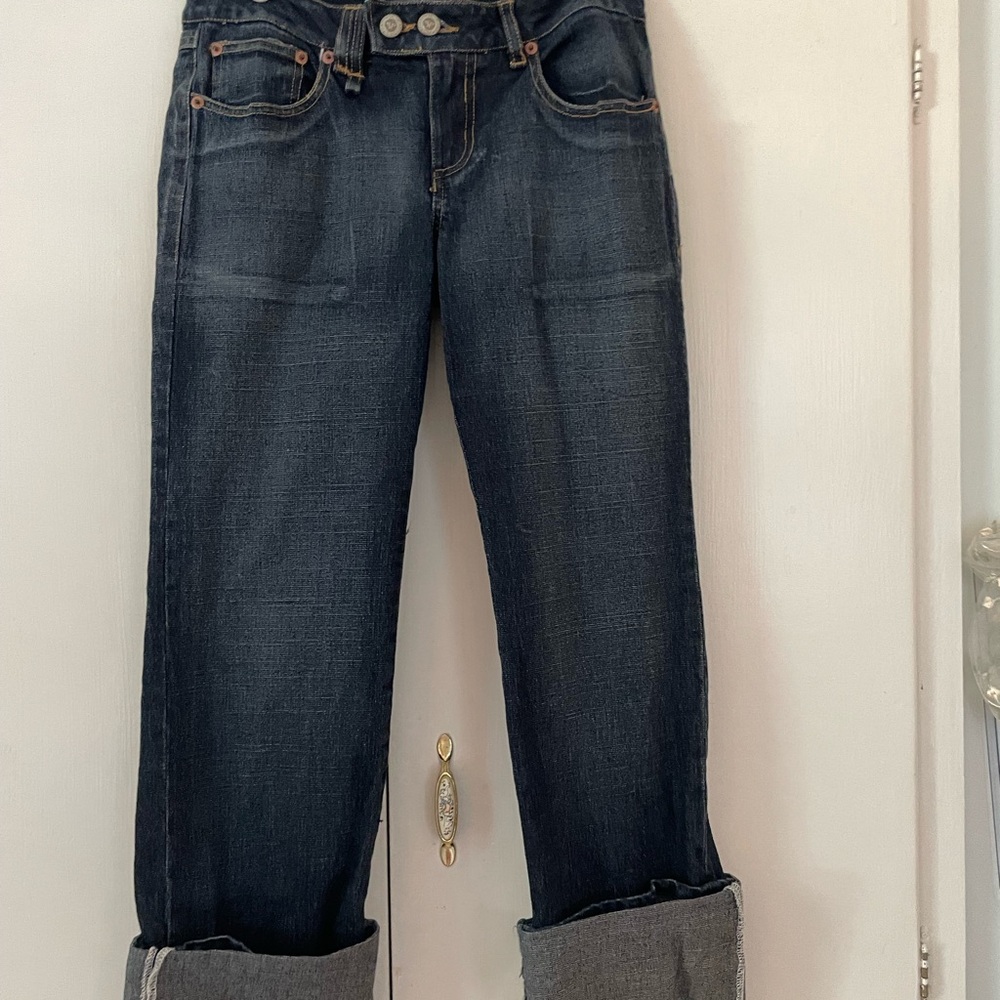 Rampage Blue Boyfriend Jeans Classic Denim Style